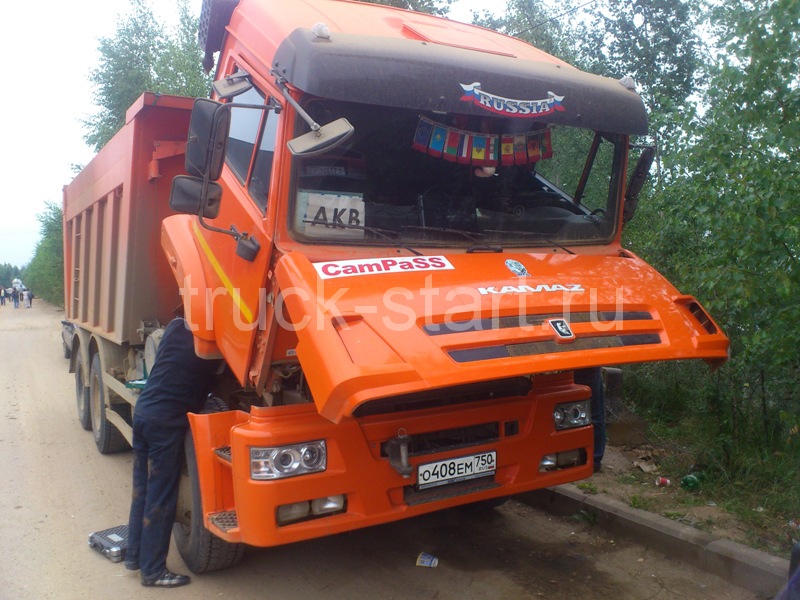 Диагностика грузового автомобиля Камаз с выездом.