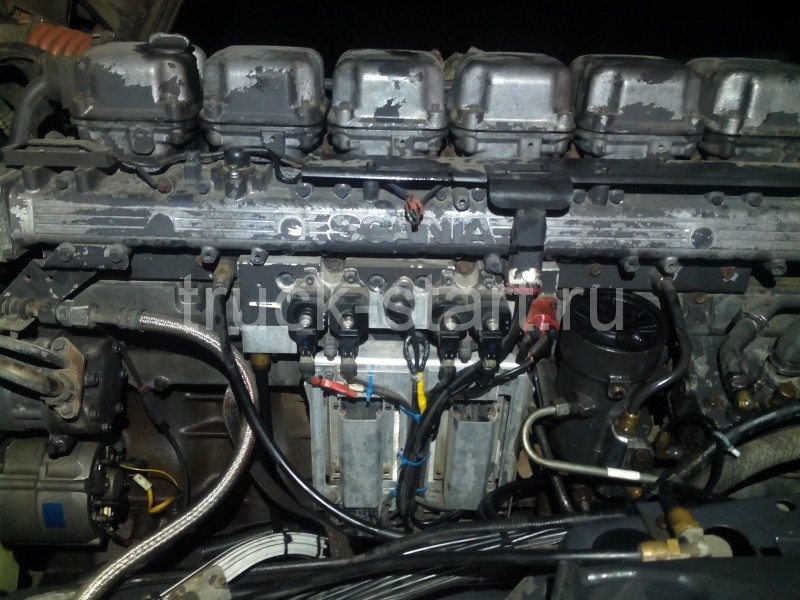 Диагностика Scania 124 на выезде.