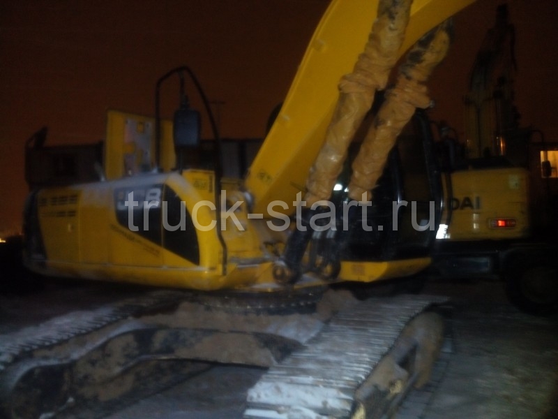 Диагностика гусеничного экскаватора JCB js260 на выезде
